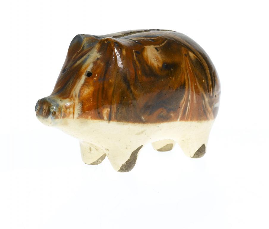A SLIPWARE BANK IN THE FORM OF A