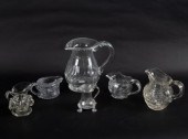 A small 18th Century glass cre