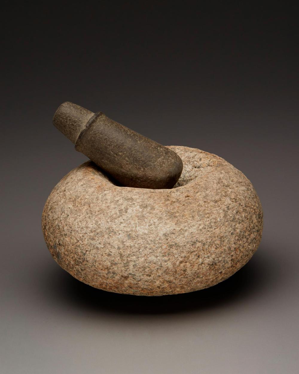 A SMALL CALIFORNIA MORTAR AND