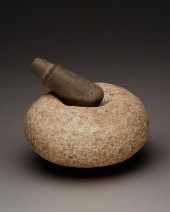 A SMALL CALIFORNIA MORTAR AND