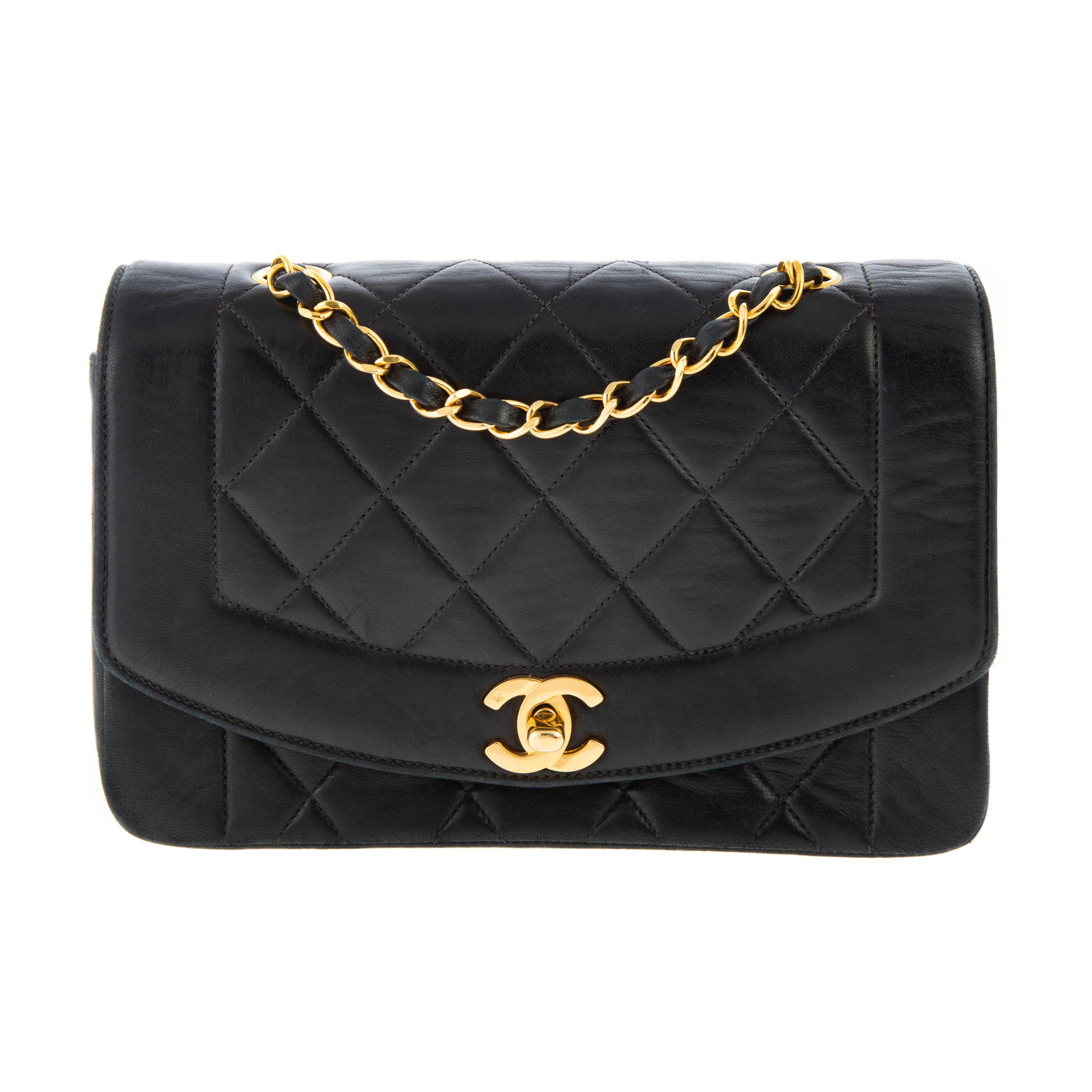A SMALL CHANEL DIANA FLAP BAG A