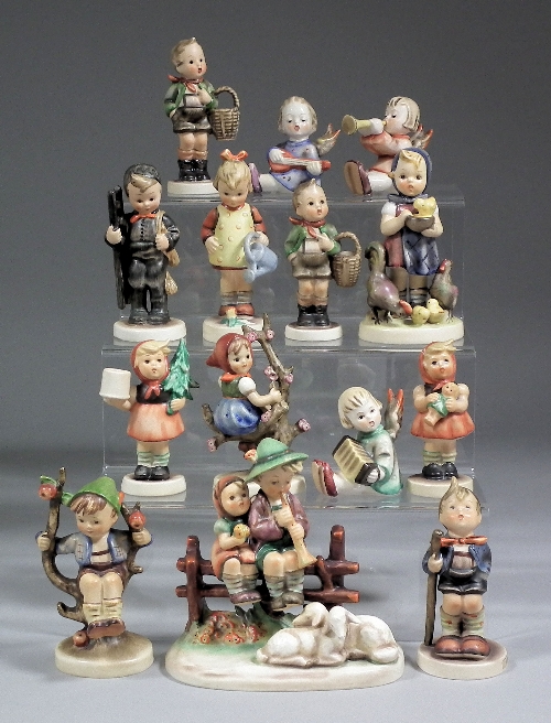 A small collection of Hummel