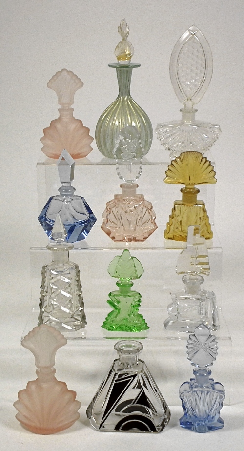 A small collection of plain and