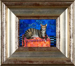 A small contemporary oil on