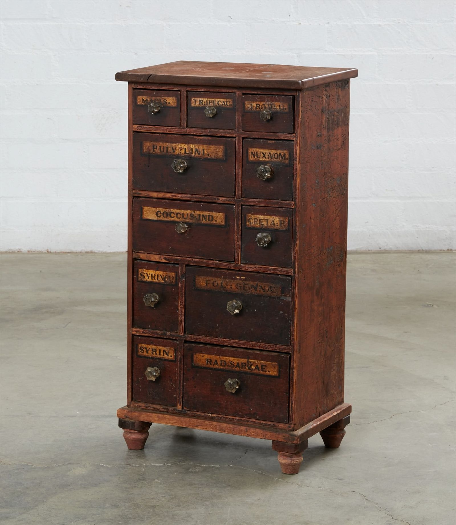 A SMALL ENGLISH MIXED WOOD