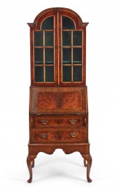 A SMALL GEORGE II STYLE WALNUT
