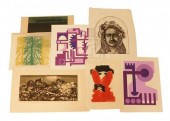 A SMALL GROUP OF SEVEN CONTEMP