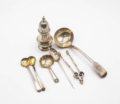 A small group of silver including