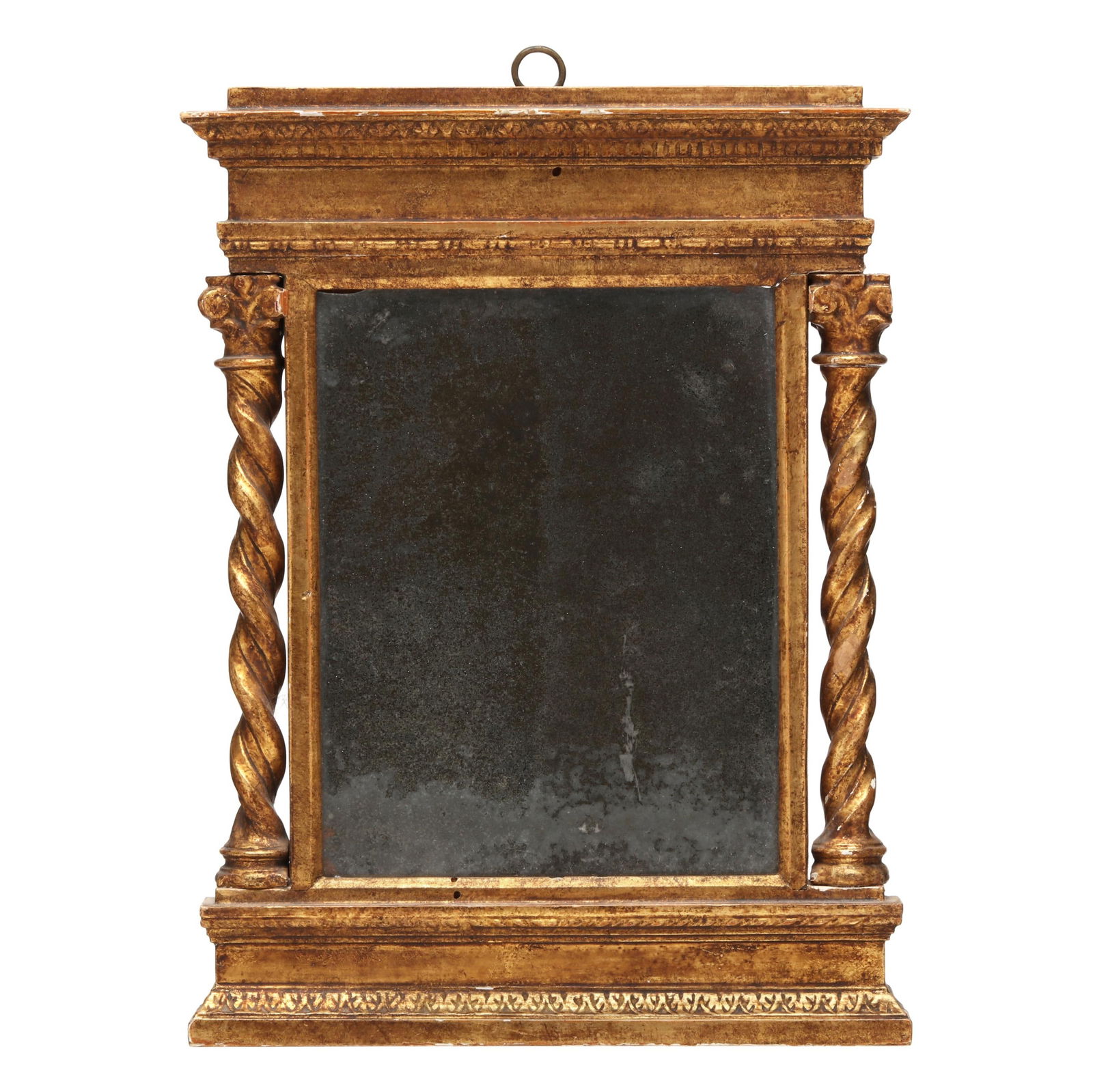 A SMALL ITALIANATE GILTWOOD