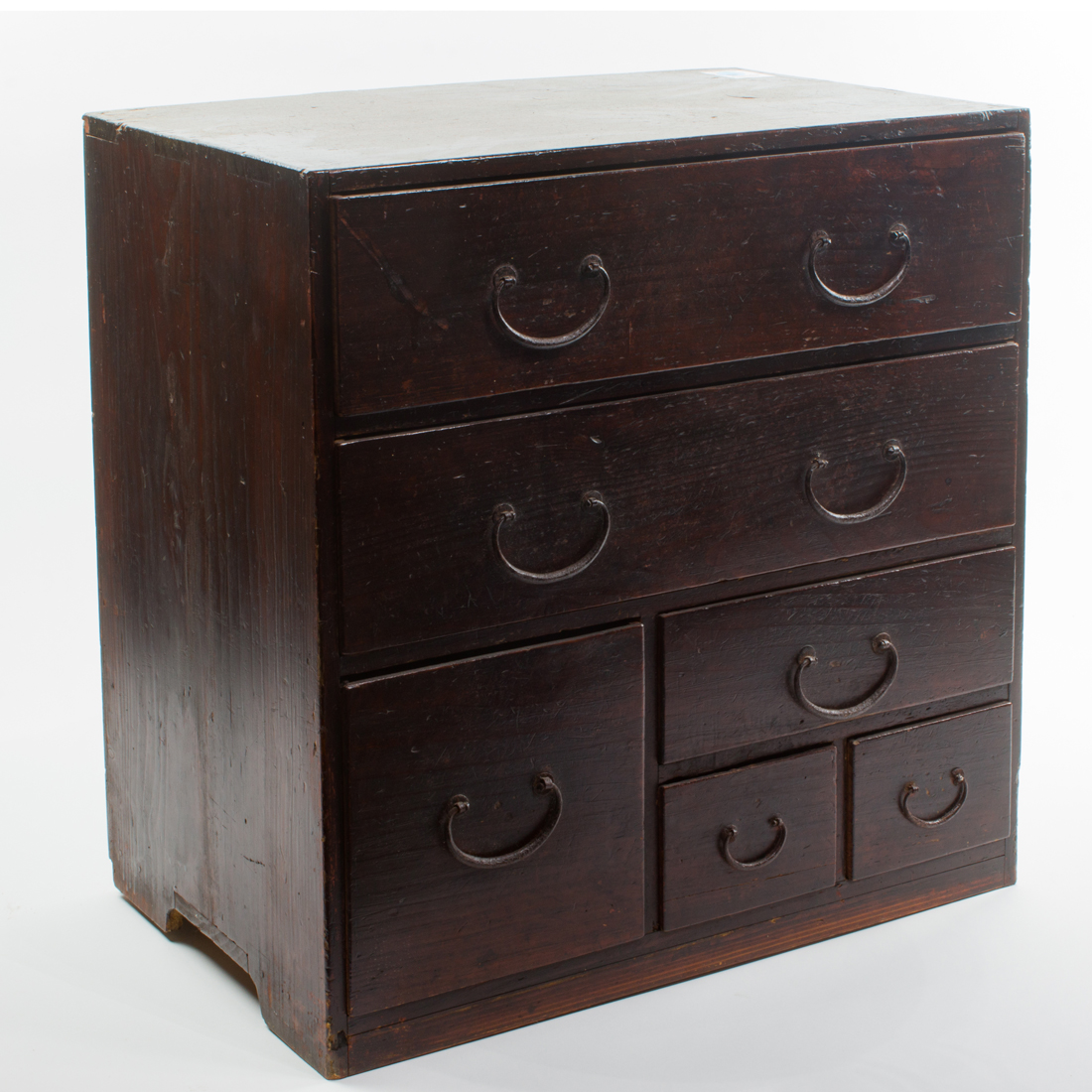 A SMALL JAPANESE TANSU A small