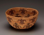 A SMALL POLYCHROME YOKUTS PICT