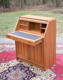 A small Stofa Danish teak desk with