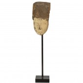 A SMALLISH EGYPTIAN WOOD MASK