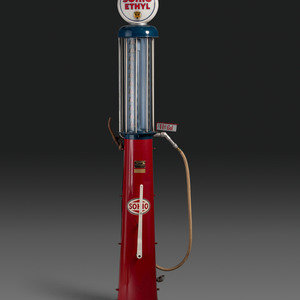A Sohio Gravity Gasoline Pump Wayne