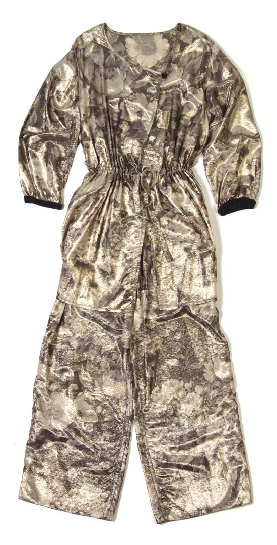 A Sonia Rykiel Metallic Two Piece