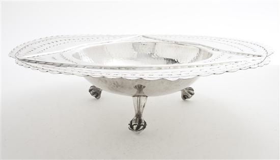 A South American Silver Center Bowl