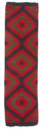 A SOUTH AMERICAN WOVEN WOOL PA
