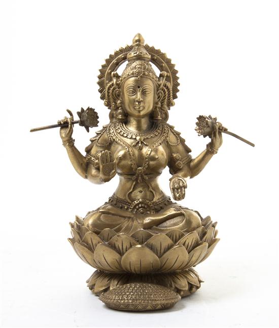 A South Asian Bronze Figure of