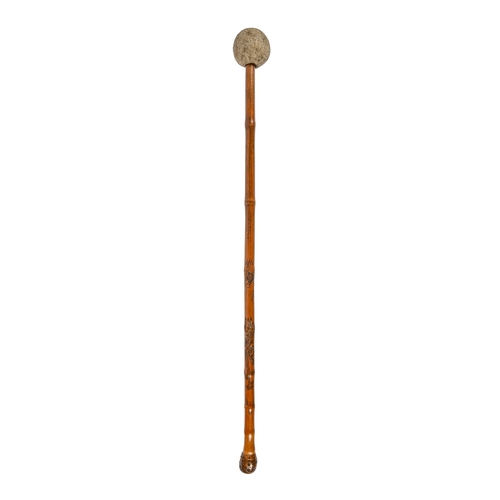 A South East Asian gong mallet,