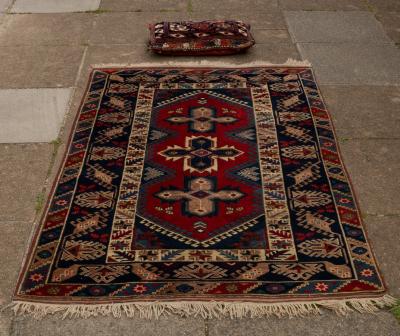 A South West Persian cushion and