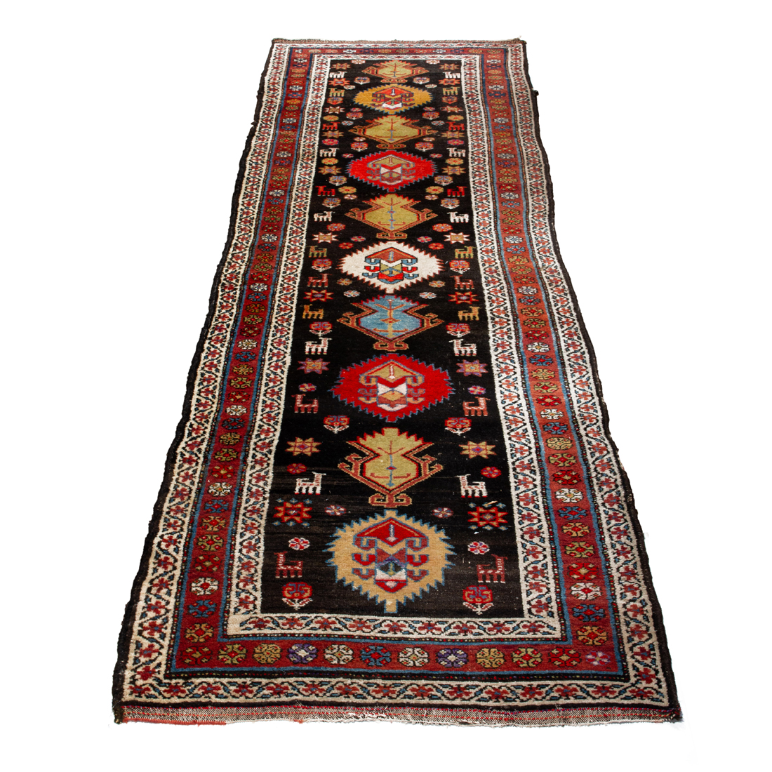 A SOUTH-WEST PERSIAN RUNNER, 3'3" X