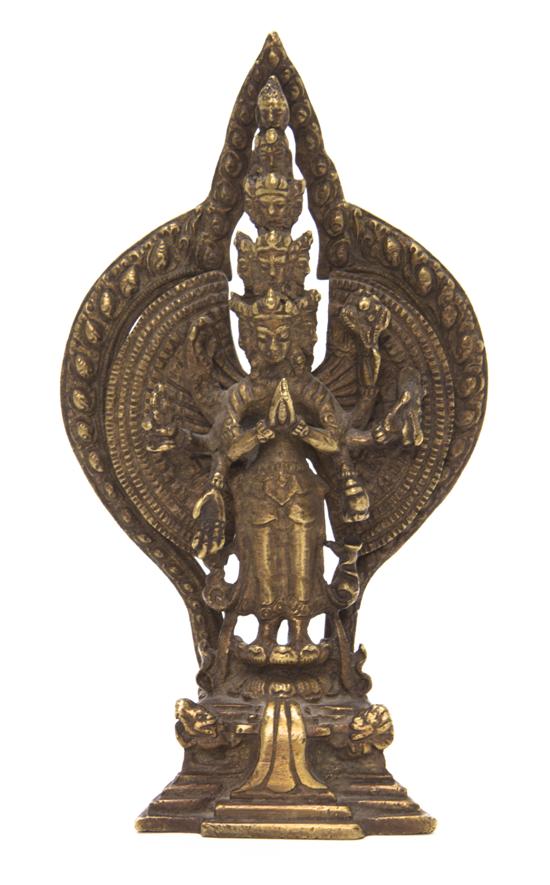 A Southeast Asian Bronze Figure