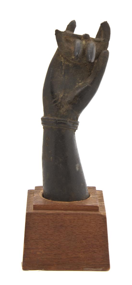 A Southeast Asian Bronze Model of a