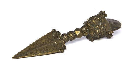*A Southeast Asian Bronze Vajra the