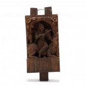 A SOUTHEAST ASIAN CARVED WOOD