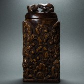 A SOUTHEAST ASIAN WOOD CARVING
