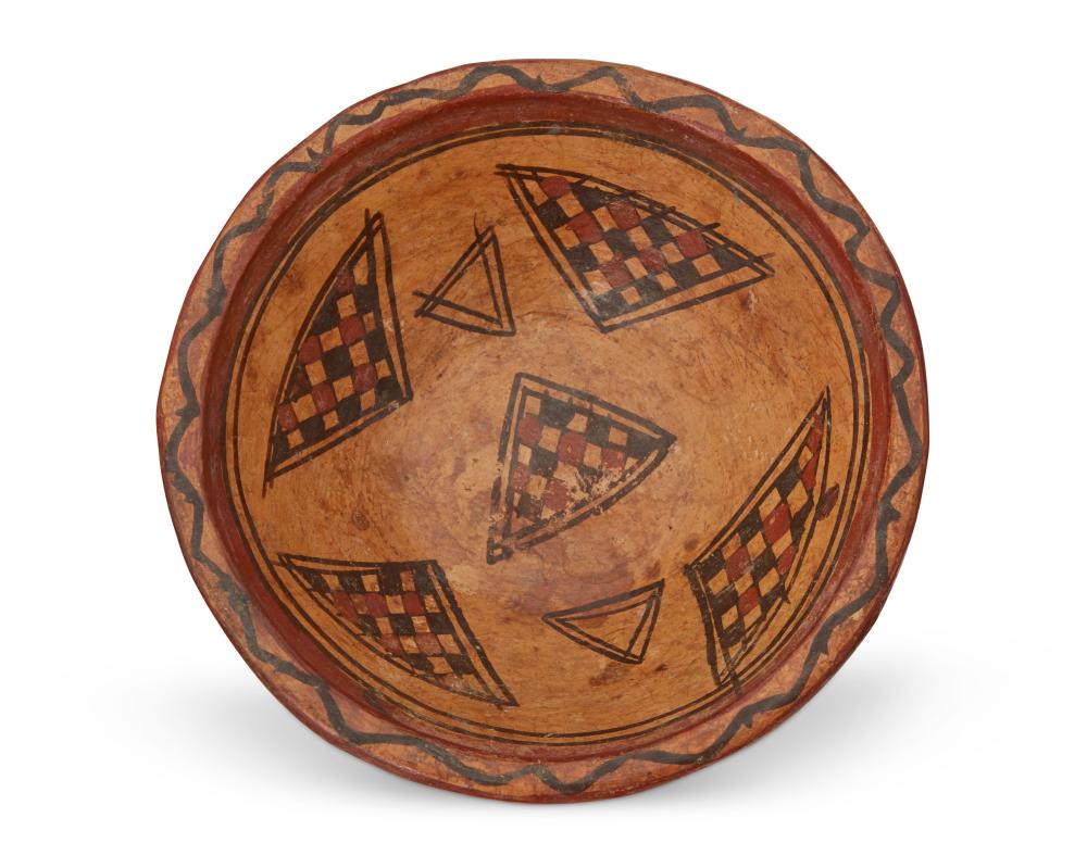 A SOUTHWEST POLYCHROME POTTERY