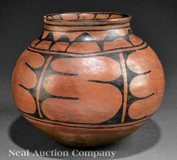 A Southwest San Ildefonso Pottery