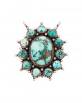 A SOUTHWEST STERLING SILVER AN