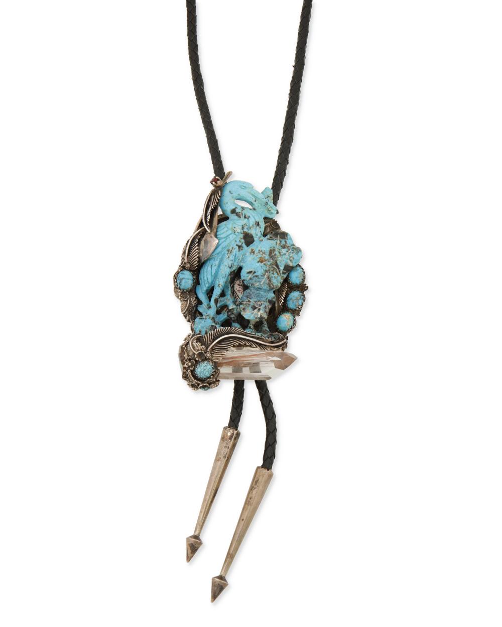 A SOUTHWEST-STYLE TURQUOISE AND