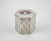 A Southwestern Silver Hexagona