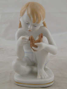 A Soviet Russian ceramic figure