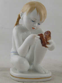 A Soviet Russian ceramic figure
