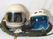 A Soviet Russian cosmonaut hel