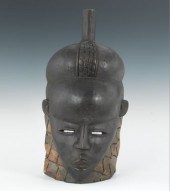 A Sowei Headdress Mende Tribe