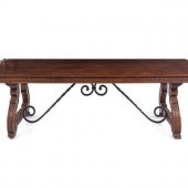 A Spanish Baroque Style Iron-M