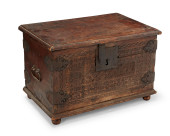 A SPANISH BAROQUE-STYLE WALNUT