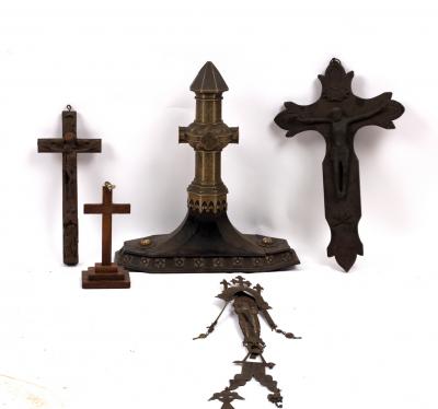 A Spanish carved wood