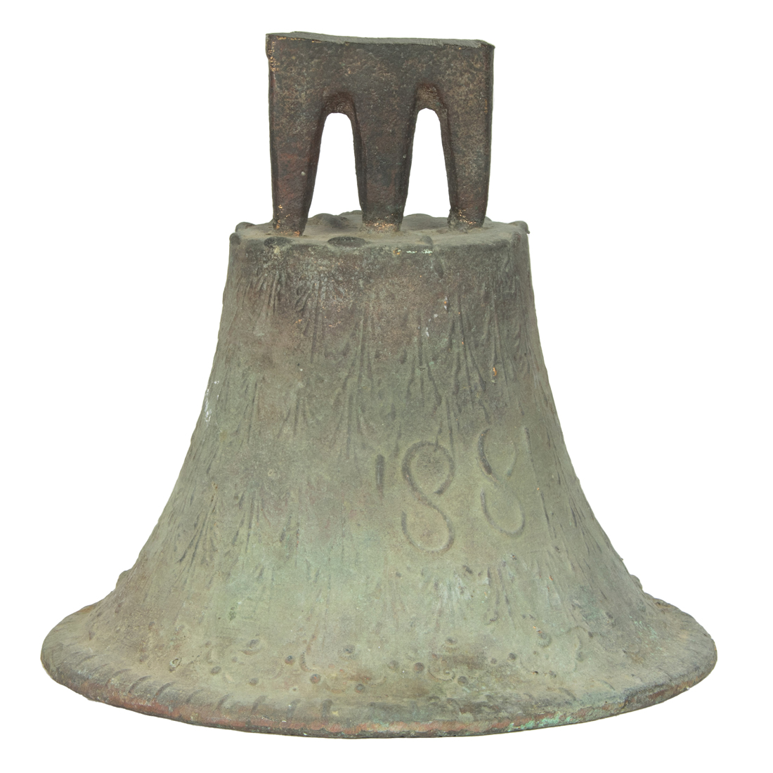 A SPANISH COLONIAL BRONZE MISSION