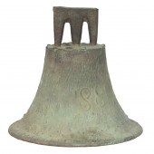 A SPANISH COLONIAL BRONZE MISS