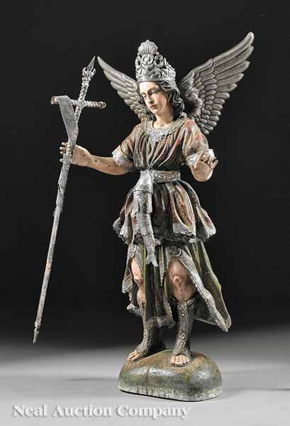 A Spanish Colonial Carved and