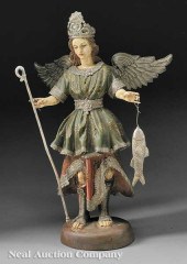 A Spanish Colonial Carved and