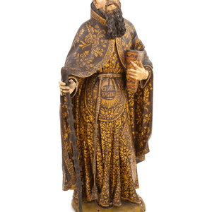A Spanish Colonial Carved and
