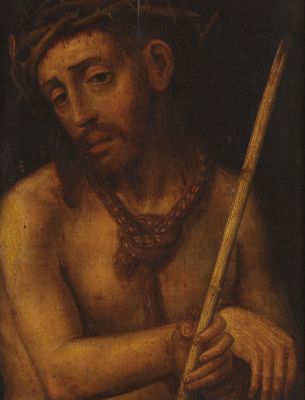 A Spanish Colonial Painting of