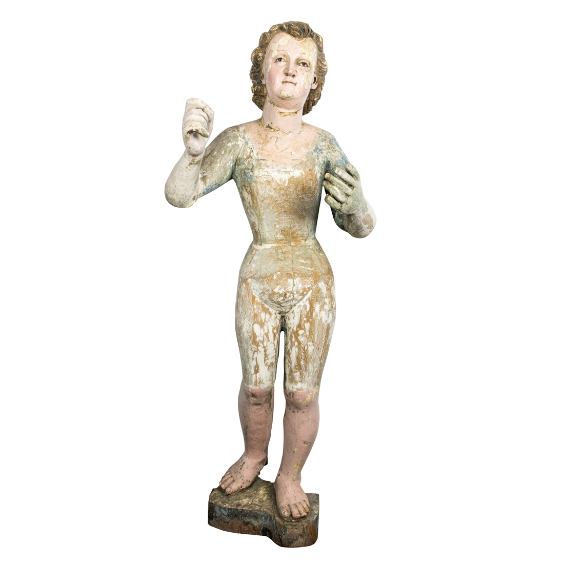 A SPANISH COLONIAL POLYCHROME