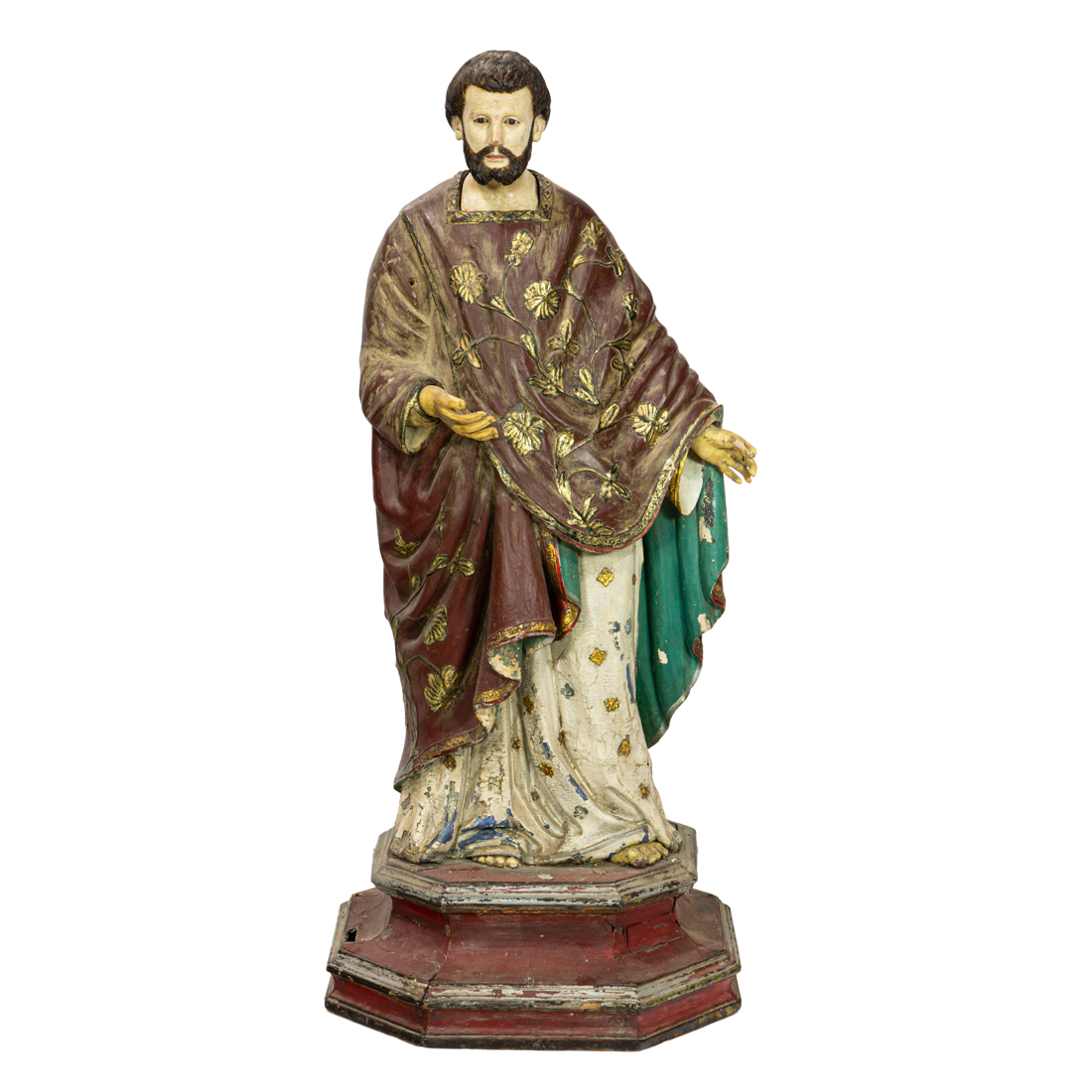 A SPANISH COLONIAL POLYCHROME